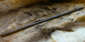 Avalonian Ogham wand with Mugwort Core