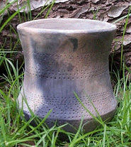 Pottery beaker